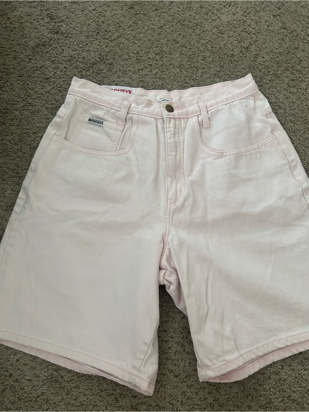 Vintage Pink Women's Denim Shorts